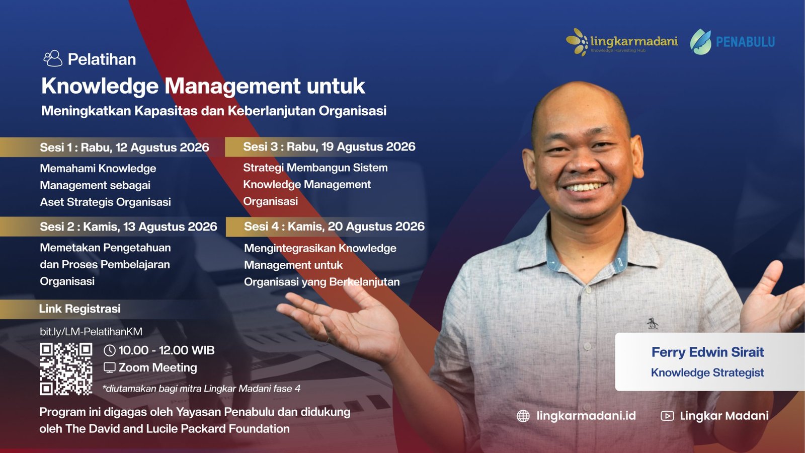 Sampul kursus Knowledge Management untuk Meningkatkan Kapasitas dan Keberlanjutan OMS